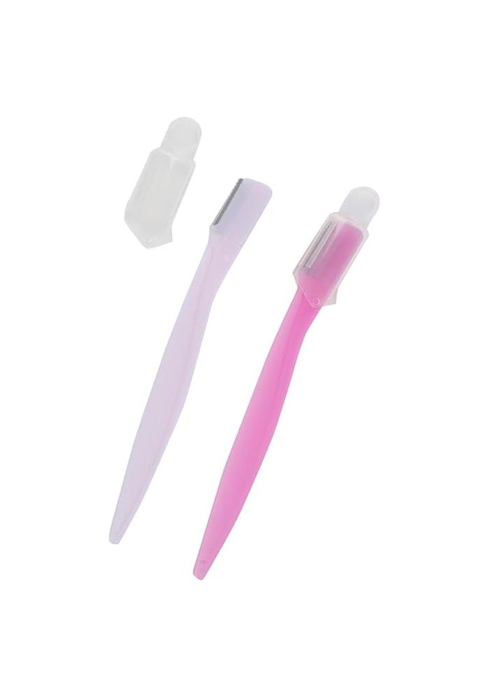Daiso Face and Eyebrow Razor with Guard - Set of 2